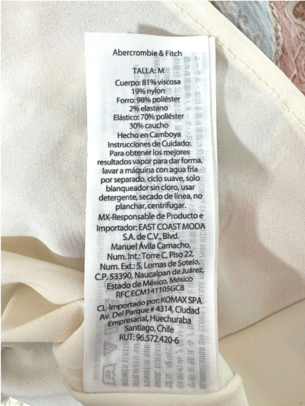 Abercrombie & Fitch Strapless Knotted Maxi Dress Size Medium